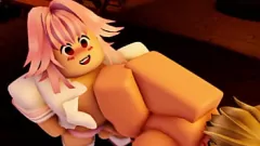 Abspielen Hentai Futanari Orgy: Saber und Astolfo im animierten Pornospiel