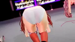 Afspelen Vtuber Strip Dance met Chieri Kakyoin en Mememe Mokota