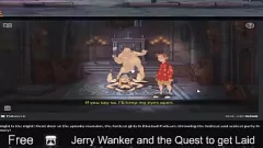 Play Jerry Wanker's Hilarious Quest for Sex: A 2D Hand-Drawn Porno Comedy