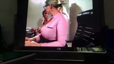 تشغيل Cumboom ، بزاز كبيرة ، جبهة مورو