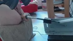 Abspielen Schwere Öffnung einfache Maschine ficken Ausbeutung Sashay wie ein Knopf bearbeitet ihn cum schwer